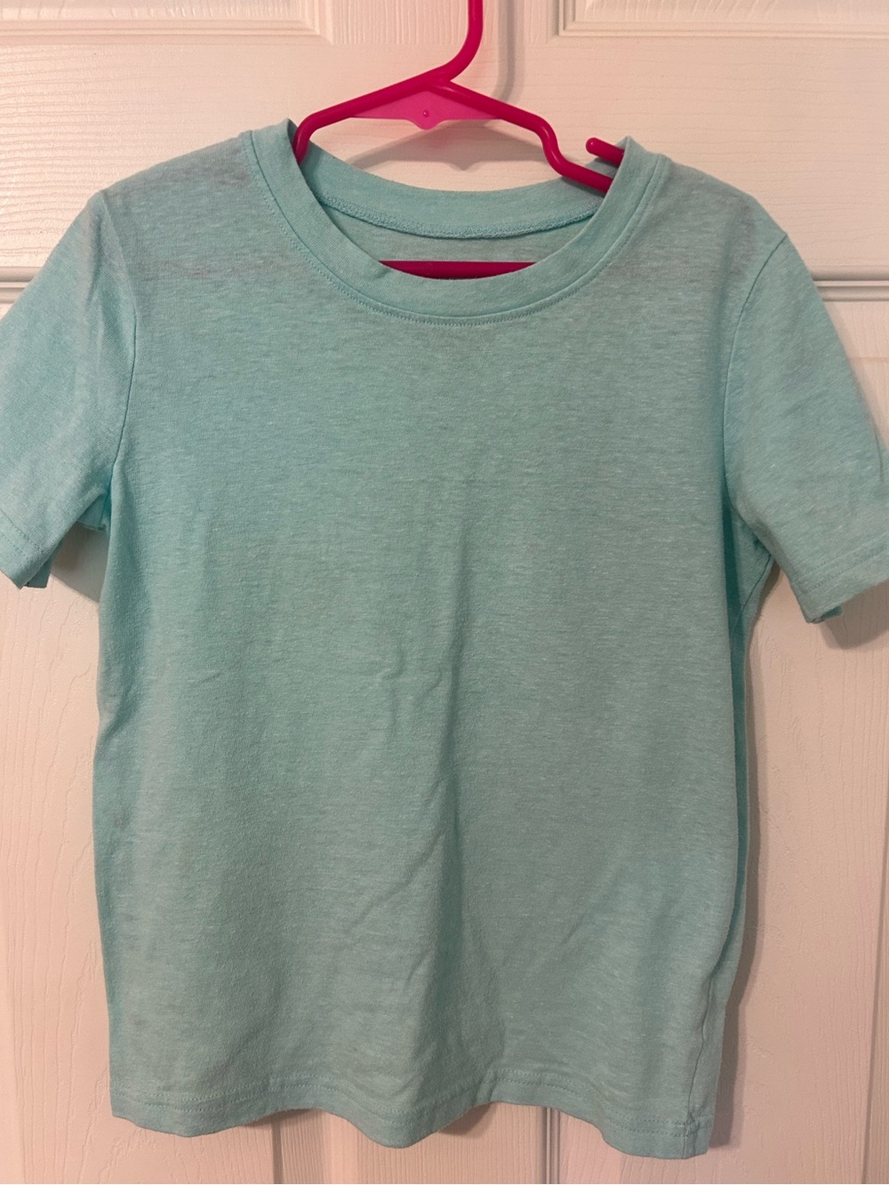 Boys, jumping beans, Light Aqua/Teal Blue Short-Sleeve Crewneck Tee, Size 6